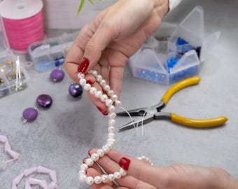 Pearl Knotting, Restring Pearls Service, Beaded Necklace Knotting