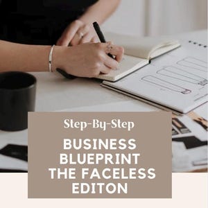 Business Blueprint - The Faceless Edition | Digtal Marketing Guide | MRR/ PLR