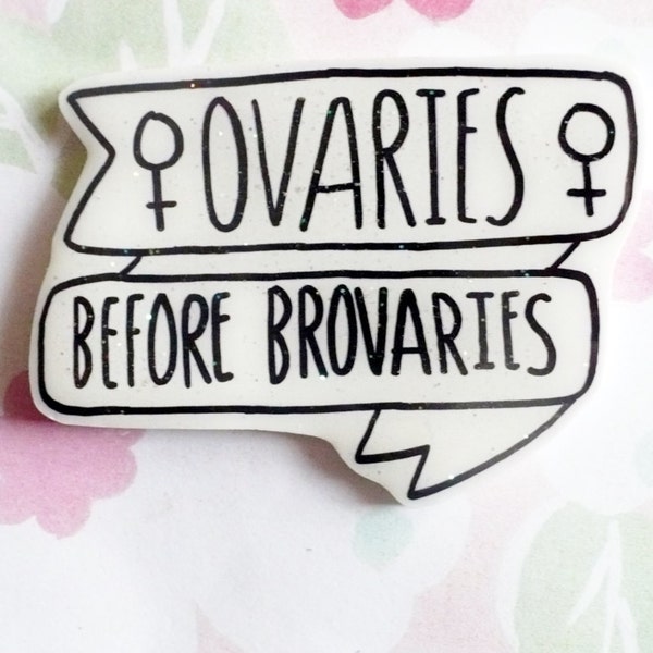 Leslie Knope, Parks and Rec brooch, feminist pin, banner