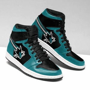 HOT San Jose Sharks shoes Custom Air Force Sneakers for fans