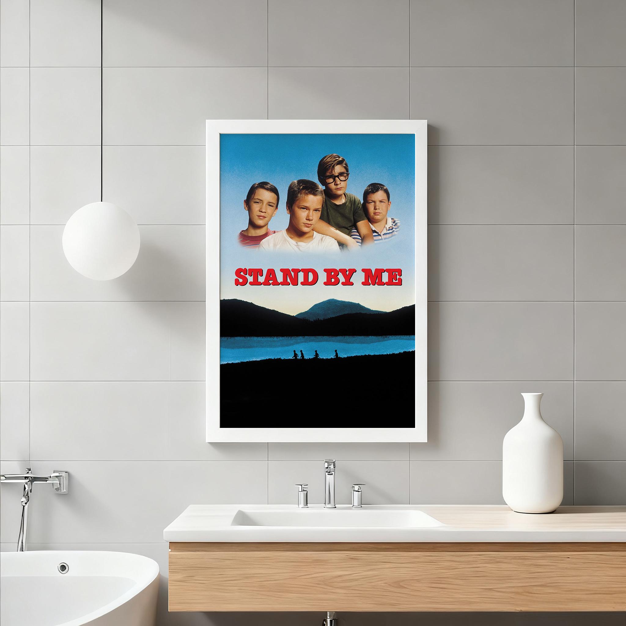 Stand by Me 1986 Movie Poster, HD Waterproof Canvas Art Print, Unframed ...