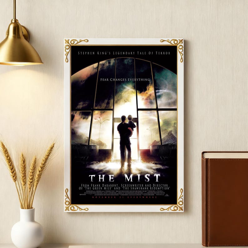The Mist Movie Poster, HD Waterproof Canvas Art Print, Unframed - Etsy