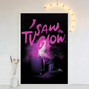 Filmposter I Saw The TV Glow, waterdichte HD-canvaskunstdruk, ingelijst 6