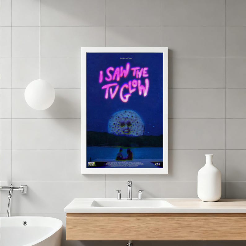 Filmposter I Saw The TV Glow, waterdichte HD-canvaskunstdruk, ingelijst afbeelding 12