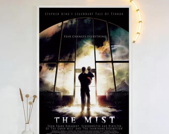 The Mist Movie Poster, HD Waterproof Canvas Art Print, Unframed