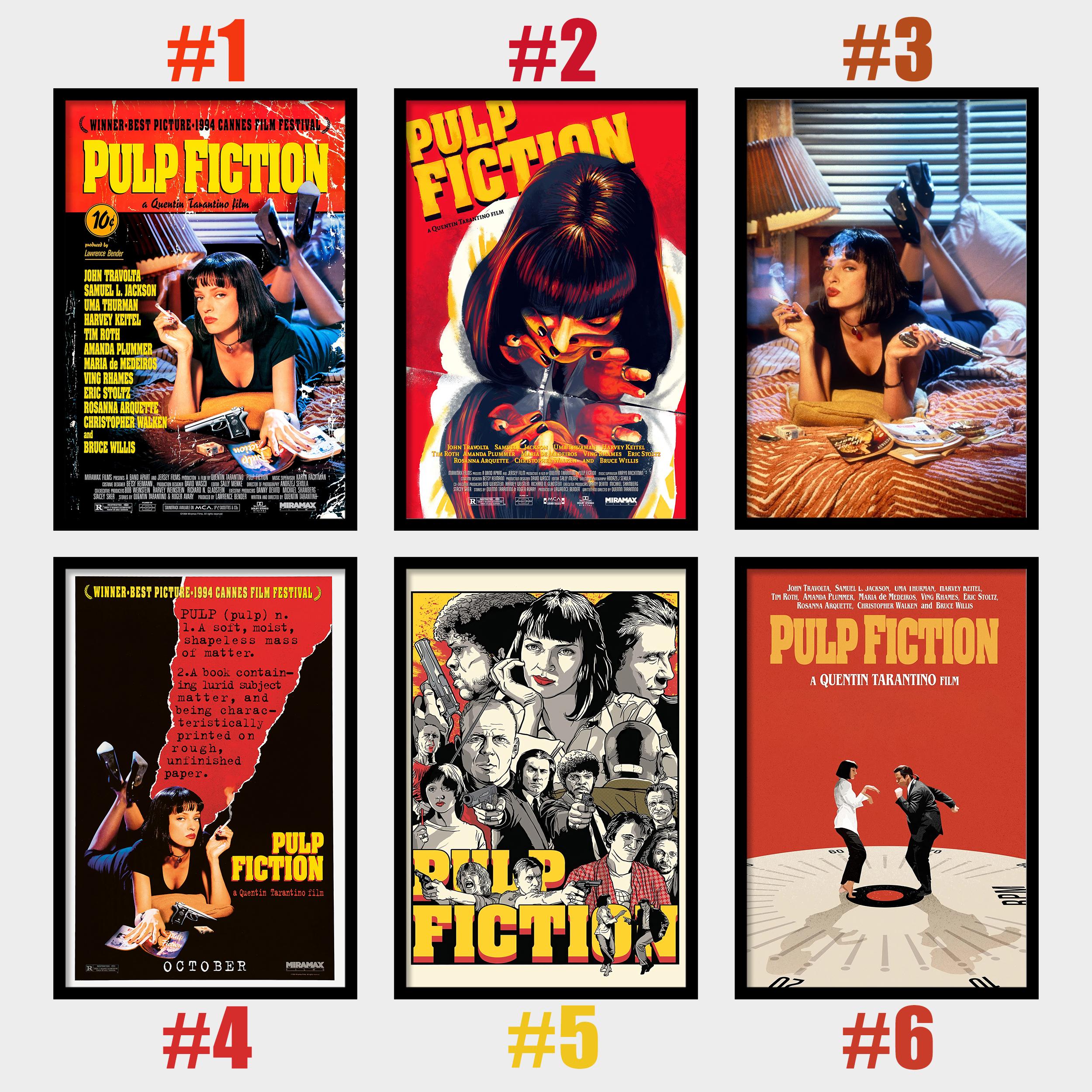Pulp fiction poster - Etsy 日本