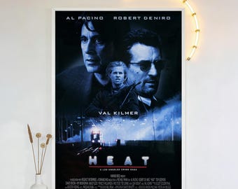 Heat-filmposter, HD-canvaskunstdruk, ingelijste muurdecoratie