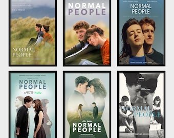 Normal People 2020 Movie Poster, HD Canvas Art Print, Unframed