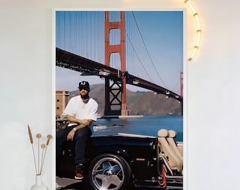 Larry June--Watering My Plants Album Art Poster, HD Canvas Art Print, Unframed