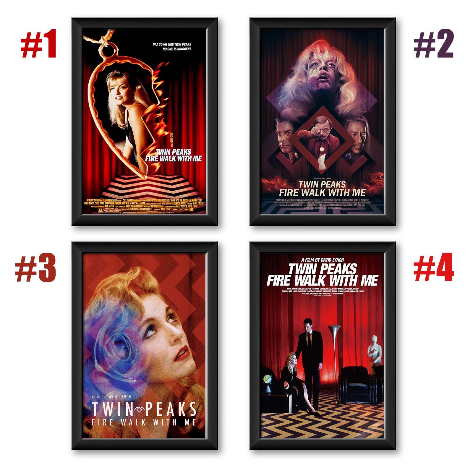 Twin peaks poster - Etsy 日本