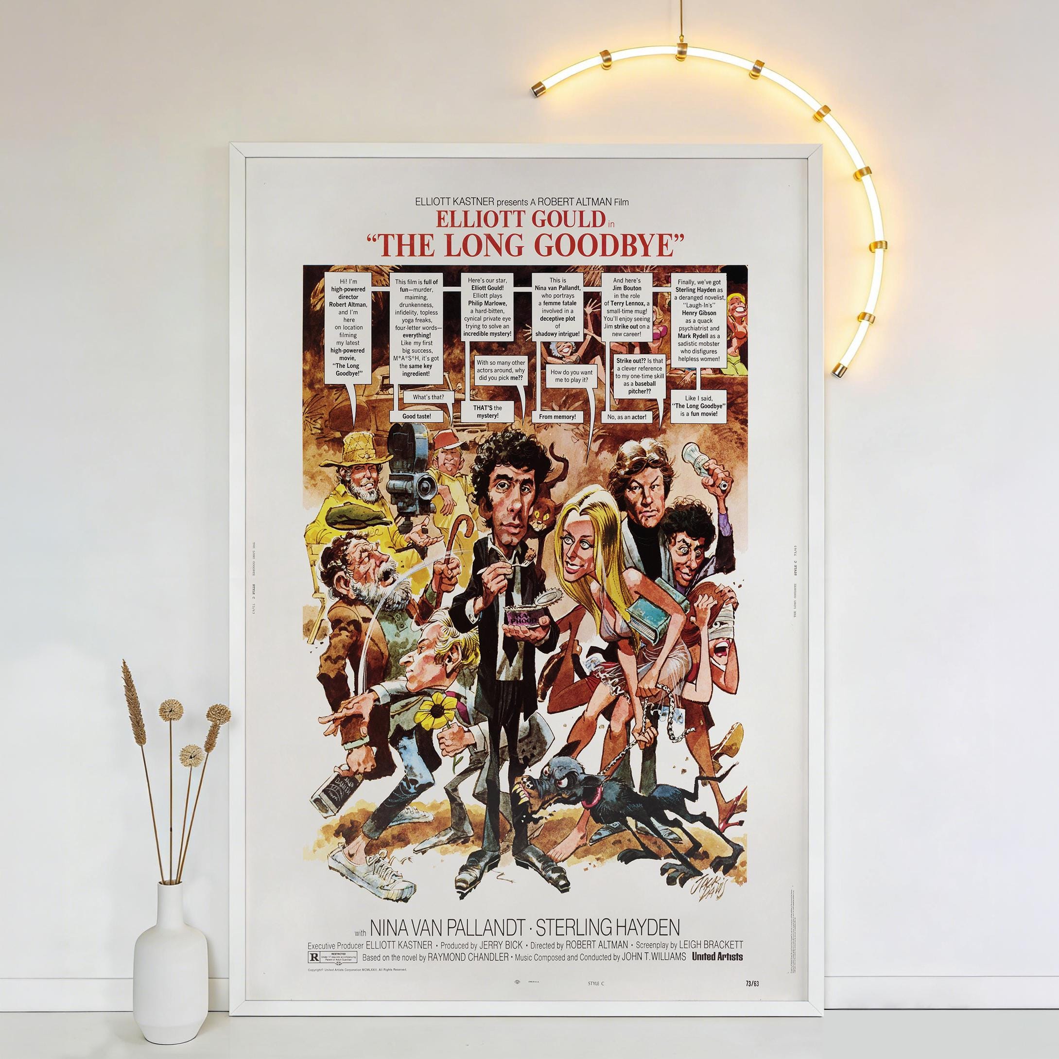 The long goodbye poster - Etsy 日本