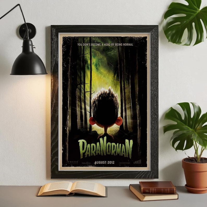 Plakat filmowy „Paranorman”, wodoodporny wydruk na płótnie HD, bez ramki #4