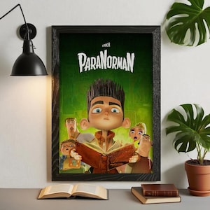 Plakat filmowy „Paranorman”, wodoodporny wydruk na płótnie HD, bez ramki #7