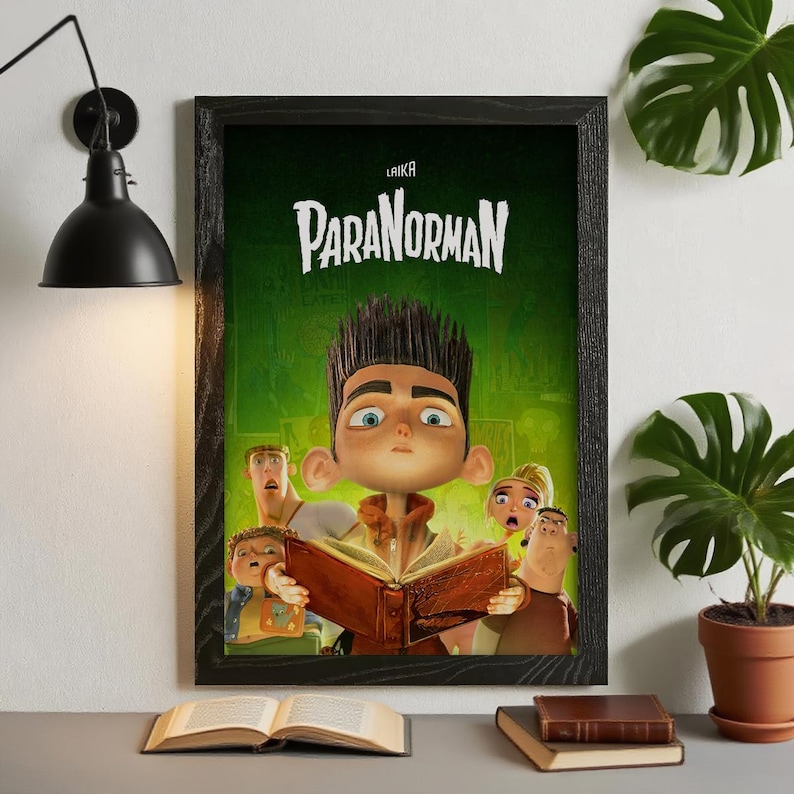 Plakat filmowy „Paranorman”, wodoodporny wydruk na płótnie HD, bez ramki #7
