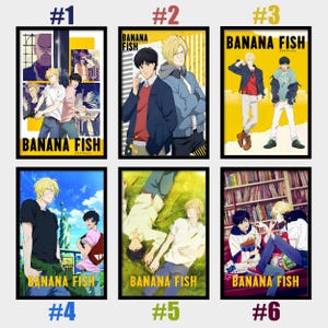 Banana fish poster - Etsy 日本