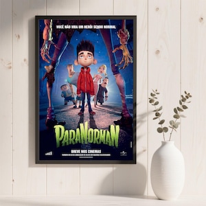 Plakat filmowy „Paranorman”, wodoodporny wydruk na płótnie HD, bez ramki zdjęcie 15