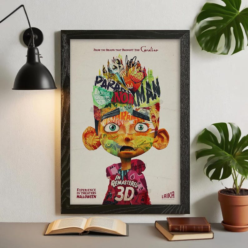 Plakat filmowy „Paranorman”, wodoodporny wydruk na płótnie HD, bez ramki #2