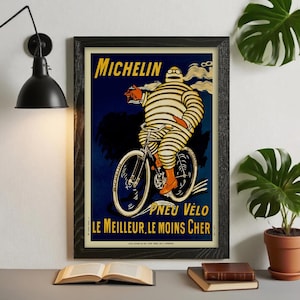 Vintage michelin poster - Etsy 日本