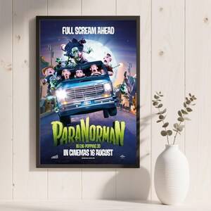 Plakat filmowy „Paranorman”, wodoodporny wydruk na płótnie HD, bez ramki zdjęcie 16