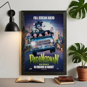 Plakat filmowy „Paranorman”, wodoodporny wydruk na płótnie HD, bez ramki #6