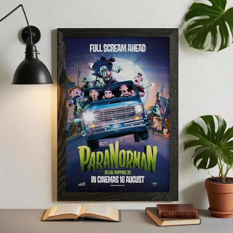 Plakat filmowy „Paranorman”, wodoodporny wydruk na płótnie HD, bez ramki #6