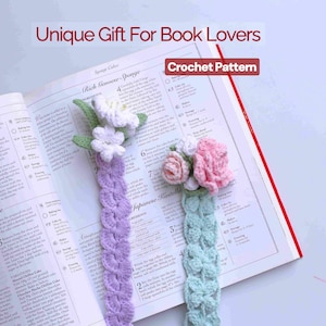 Crochet Bookmark Pattern: Elegant Wrap Bracelet, Beginner-Friendly (PDF Pattern)