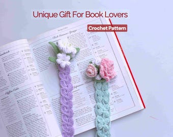 Crochet Bookmark Pattern: Elegant Wrap Bracelet, Beginner-Friendly (PDF Pattern)