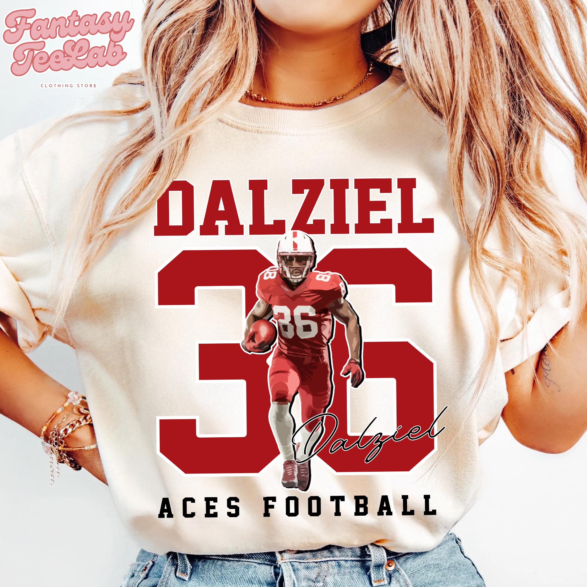 Custom Name and Number Football Player Shirt, Football T-shirt, Mom Football Shirt, Custom Team Name Shirt, High School Football Tee