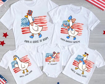 Custom 4th Of July Family Matching Shirt, Baby Announcement Tee, American Family Shirt, Patriotic Family Tee, Funny Fourth Of July Party Tee