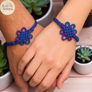 Korean knot bracelet, Rumi Jinu Bracelet, Kpop Jewelry, Kpop Earring, Kpop Cosplay,