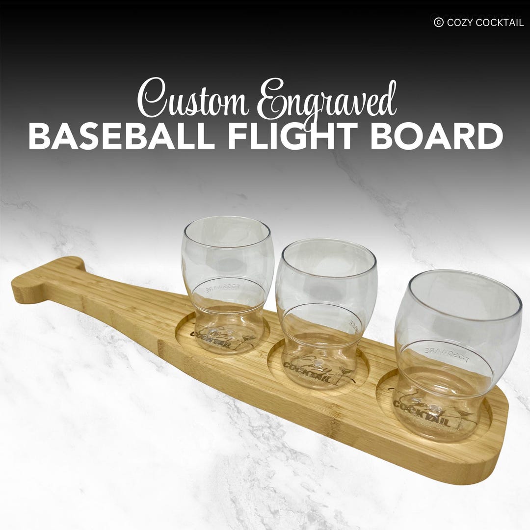 Flight Line Baseball Baseball Flight Board {custom Engraved} - Etsy