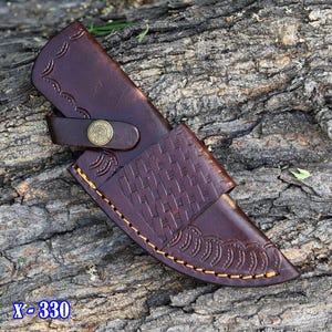 Universal Knife Sheath, Crafted Leather Knife Holster ,Fix Blade Knife Leather Sheath Knives Case Belt Knife Sheath Best Gift For Him