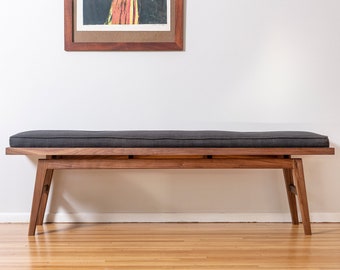 The Jana Entry Bench- Upholstered Version