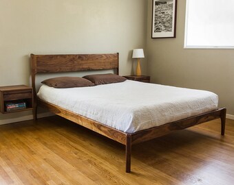 mid century modern bed frame wooden classic modern bed danish mid century style bed century bed etsy mid century modern bed frame wooden classic modern bed danish mid century style bed century bed etsy