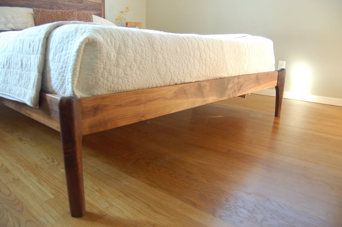 Mid Century Danish Modern Queen Bed Etsy
