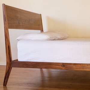 Modern Lean Bed (Mid Century Danish Modern Style Bed)