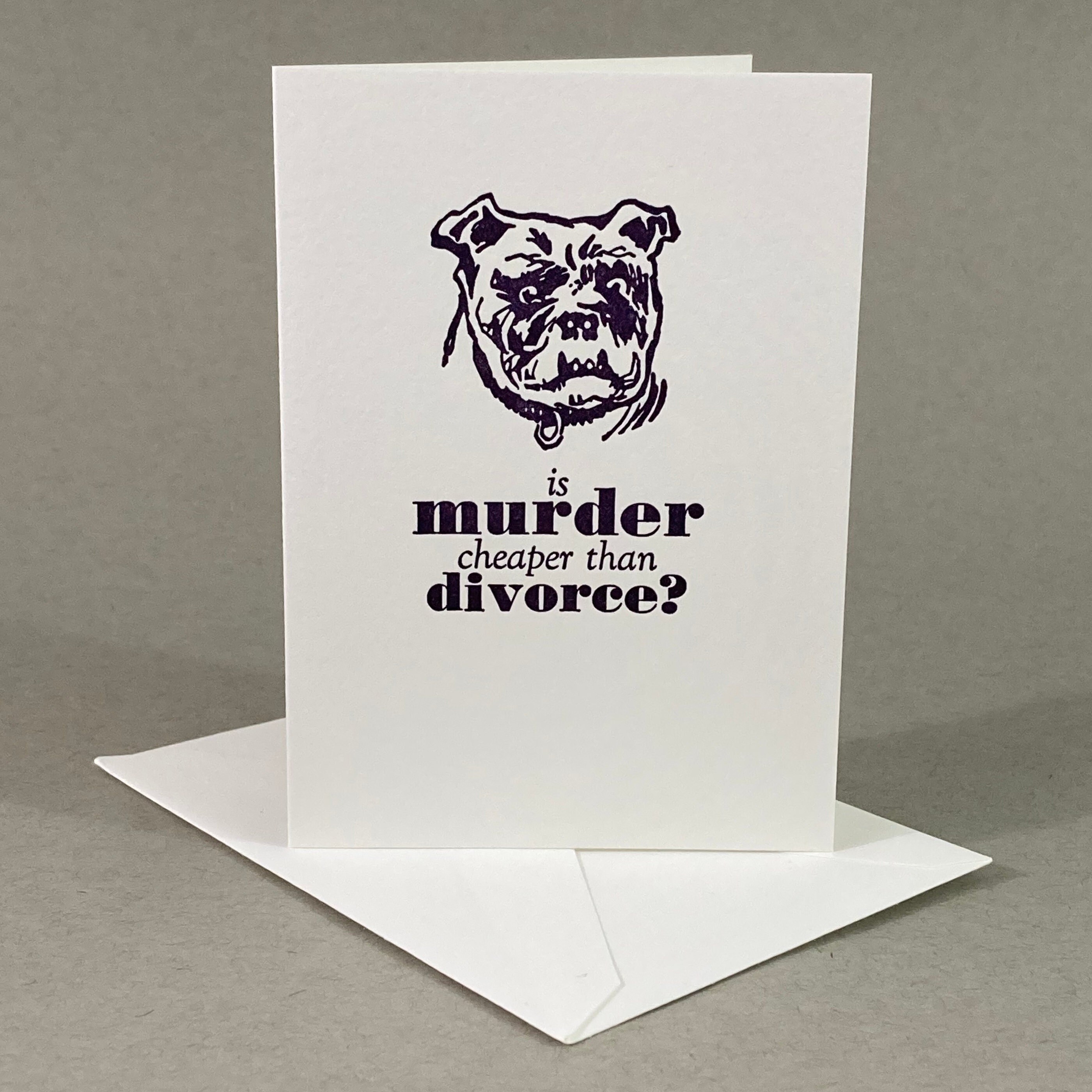 joke divorce card etsy