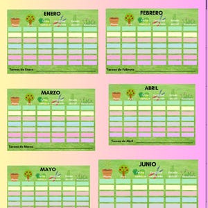Planner da giardino stampabile: grafici mensili, schede delle piante e spazio per organizzare raccolti e cure