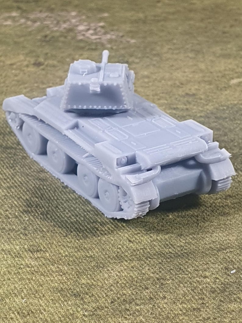 Resin WW2 British A13 Cruiser Mk III Tank | 1/56 - 1/100 Scale - Etsy UK