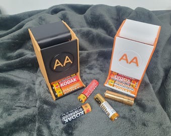 3D Printed AA Battery Dispenser: Home & Workshop Organizer
