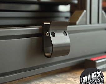 Glove holder for aluminum profile