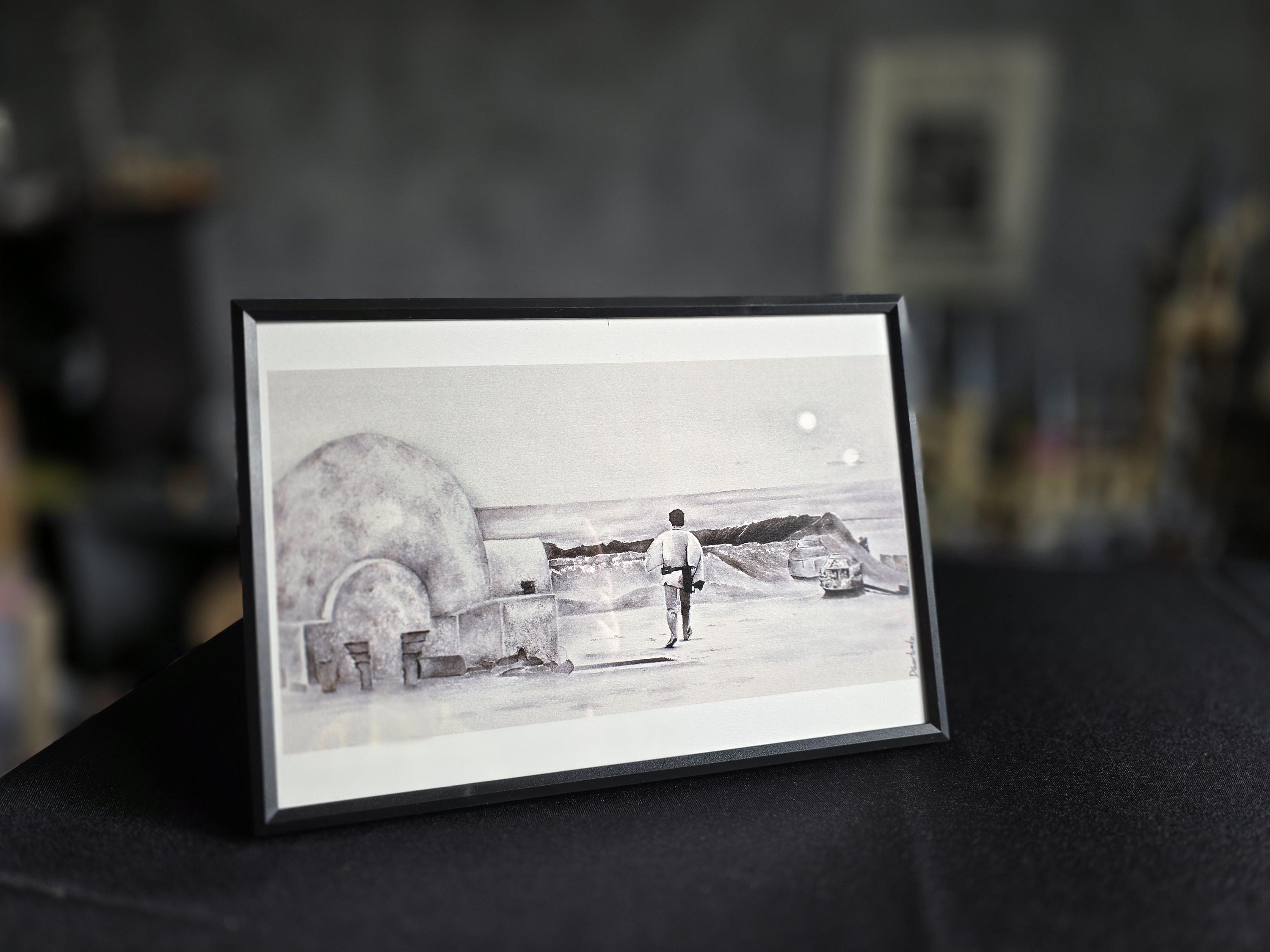 STAR WARS - Impression sur Bois 40X59 - Empire Strike Back