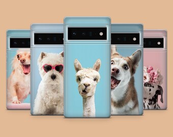 Dog and Llama Meme Phone Case: Funny Animal Cover
