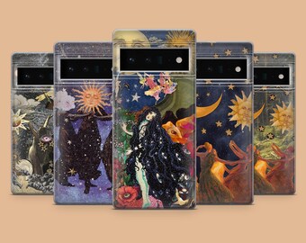 Whimsigoth Phone Case: Dark Academia Witchy Cover for Samsung , Pixel , iPhone
