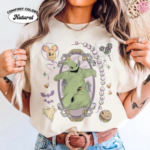 Comfort Colors Oogie Boogie Bash Nightmare Before Christmas Shirt, Disneyland California Adventure Halloween Shirt, Disney Spooky Season Tee image 6