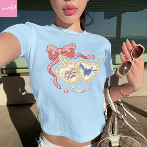 Epic Universe Heart Locket Baby Tee, Epic Universe Tshirt, Mario Epic Universe Shirt, Universal Epic Universe Toothless