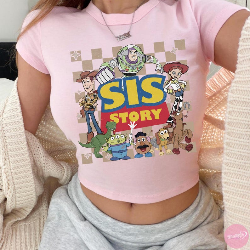 Retro Toy Story Comfort Colors Shirt, Disney Woody Jessie Buzz Lightyear Tee, Disney Family Matching Shirt, Disney Vacation Trip Shirt Gift image 6