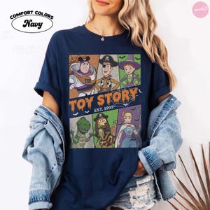Comfort Colors® Toy Story Since 1995 Halloween Shirt, Buzz Woody Jessie Halloween Tee, Disneyland WDW Halloween Family Trip Tee image 4
