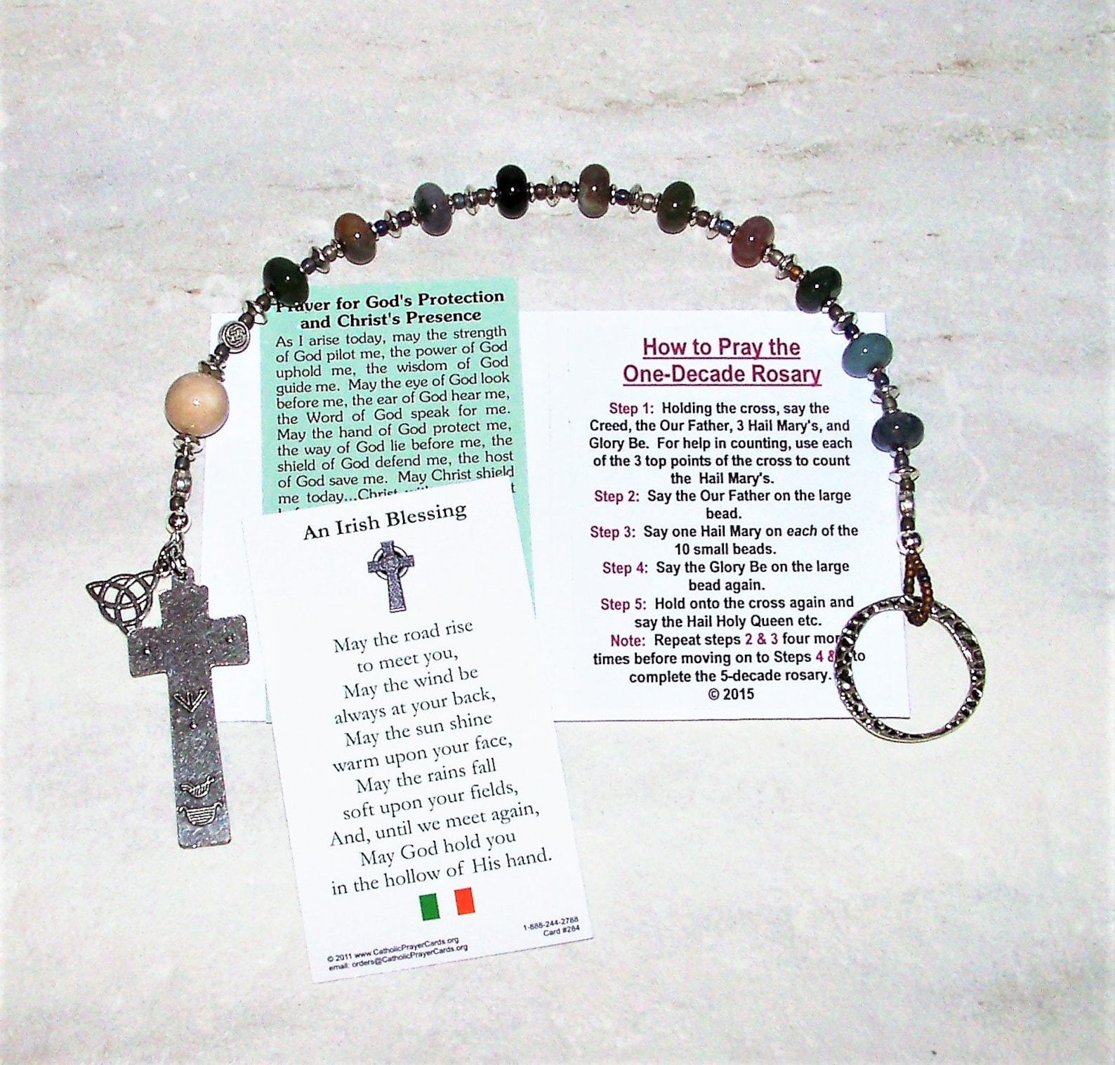 Irish Penal Rosary Pocket Rosary One Decade Rosary Etsy
