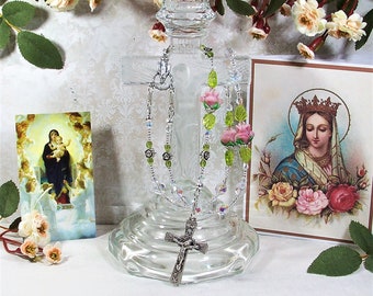 The "Little Crown" of the Blessed Virgin Mary Catholic Chaplet - A Marian Devotion Rosary - Catholic Rosary